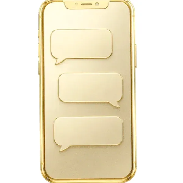 Smartphone with chat bubbles — Vegas Hero