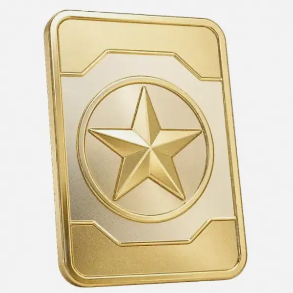 Star-emblem card — Vegas Hero