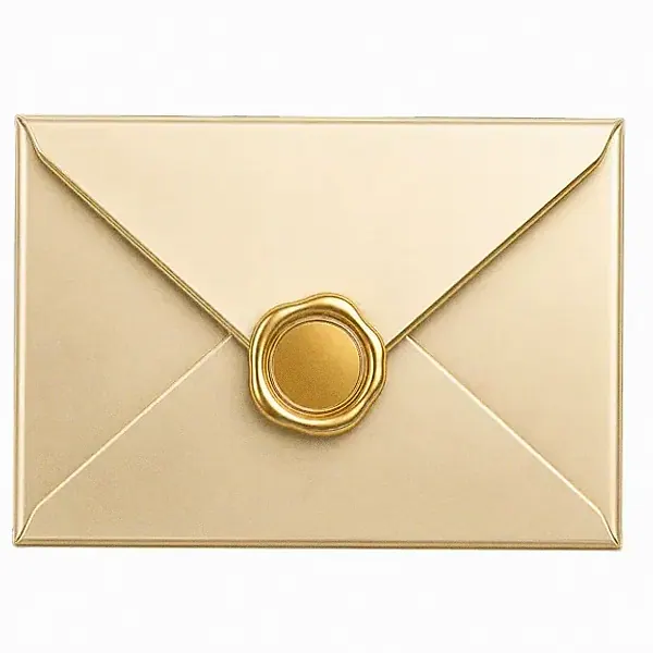Sealed envelope — Vegas Hero