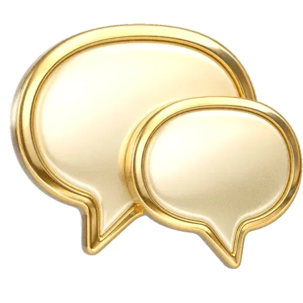 Overlapping speech bubbles — Vegas Hero