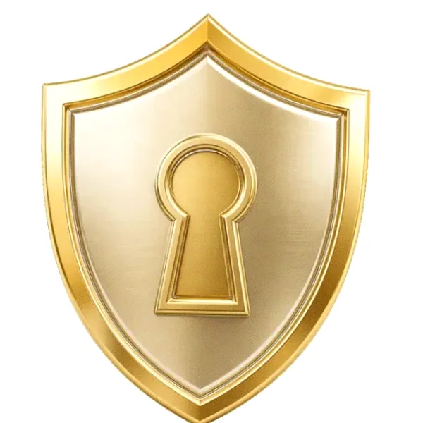 Keyhole shield — Vegas Hero