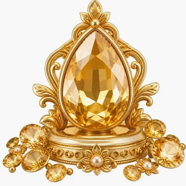 Faceted gemstone — Vegas Hero