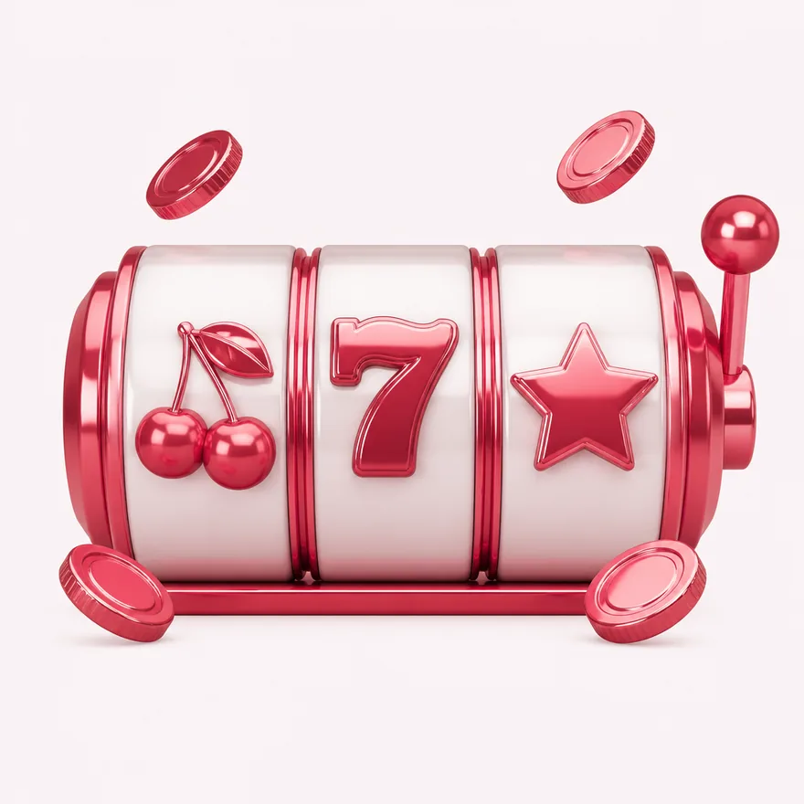 Three slot reels — Vegas Hero