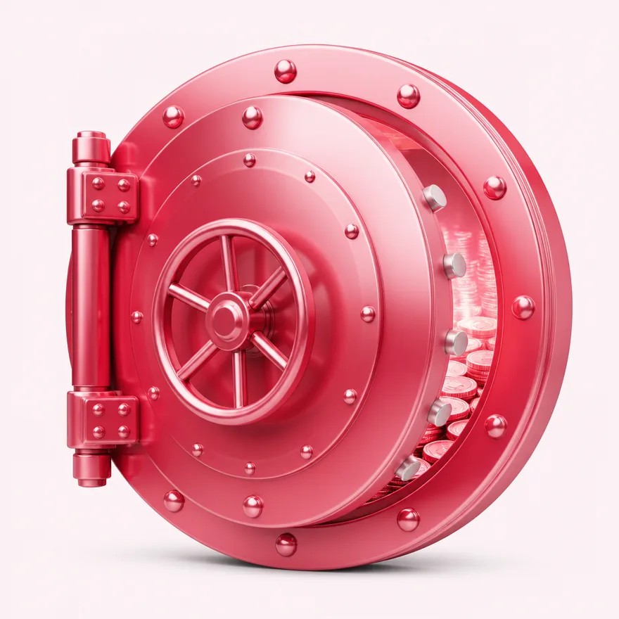 Round bank vault — Vegas Hero