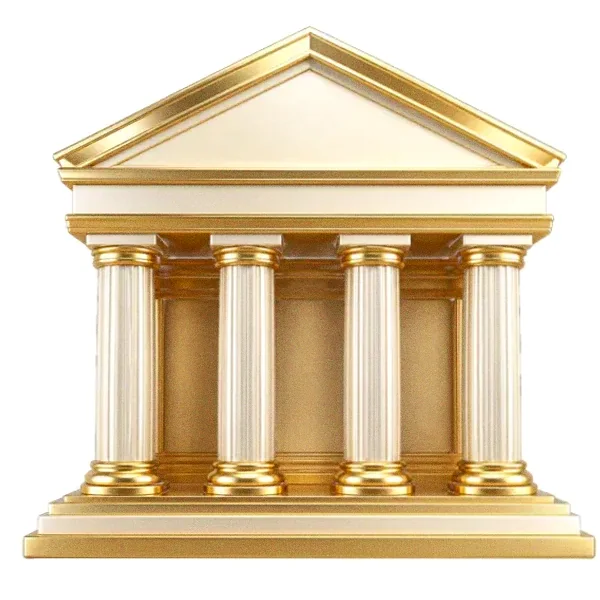 Classical bank building — Vegas Hero