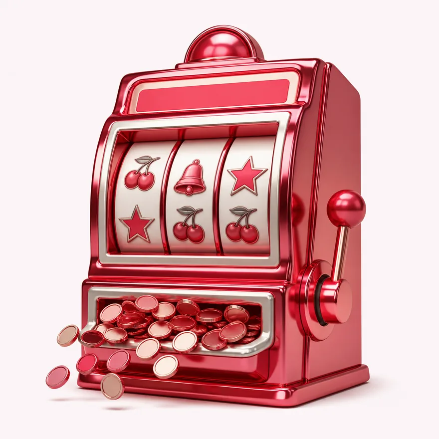 Spinning slot machine — Vegas Hero