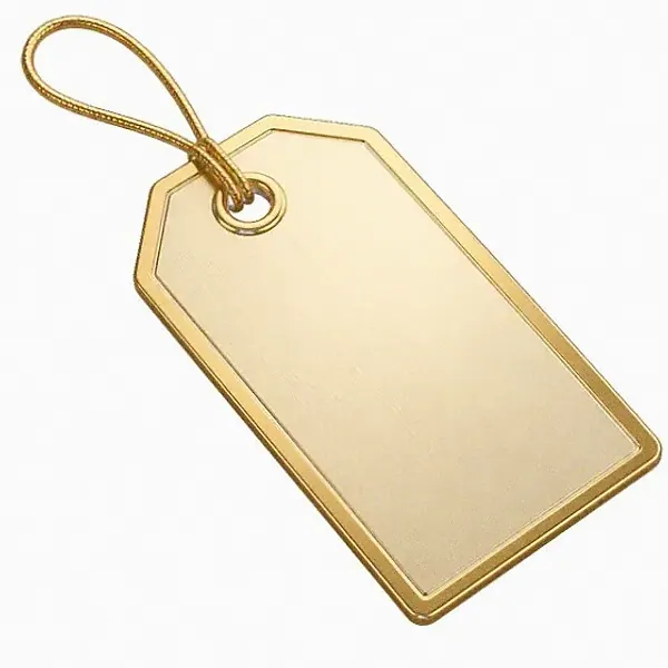 Blank price tag — Vegas Hero