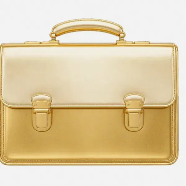 Leather briefcase — Vegas Hero